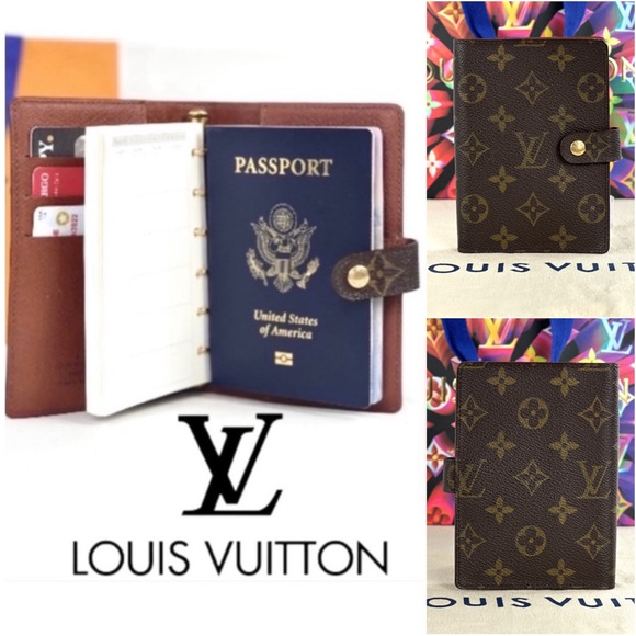 Louis Vuitton Handbags - 🌎 LOUIS VUITTON Monogram Agenda Passport Wallet PM